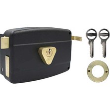 Calperia Tirajlı Kilit Oval Karşılıksız Siyah YM-600 Yuma