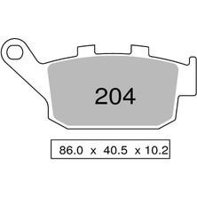 Trofeo Honda Xl 650 Transalp 99-07 Arka Fren Balatası Sinterli