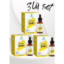 Calperia D3K2 Damla 20 ml (1000 Iu) – 3’lü Ekonomik Set