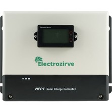 Electrozirve MC48100N25 100A Mppt Solar Charge Controlller 12/24/36/48V (Ekranlı)