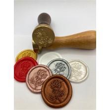 Talya Mum & Mühür Gül Pirinç Mühür