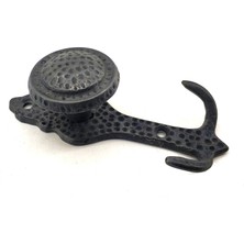 Calperia Antika Tarz Dekoratif Pirinç Portmanto Askı - 115X51 Mm, Oksit