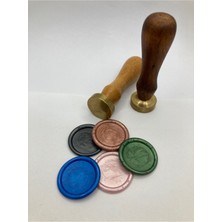 Talya Mum & Mühür Sade Pirinç Mühür