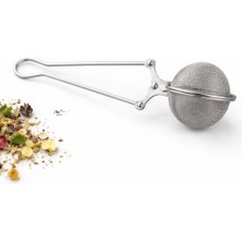 Ivory Kıskaçlı Paslanmaz Çelik Bitki Çayı Demleme Süzgeçi