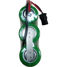 Calperia Sertec 3.6V 3S1P Aa 800 Mah Kablo + Siyah Konnektörlü Oyuncak Pili