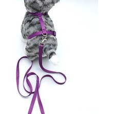 Calperia Kedi Düz Göğüs Tasması ve Gezdirme Seti PS9639