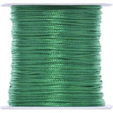 Calperia Paraşüt Ipi, Bileklik-Kolye Örgü Ipi 1 mm 50 Metre Yeşil