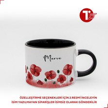 Bir Tasarım Gelincikli Isimli Sweet Fincan