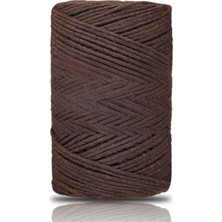 Calperia Pamuk Makrome 2 mm Kahverengi