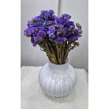 Birlik Statis Şoklanmış  Mor  Kuru Çiçek