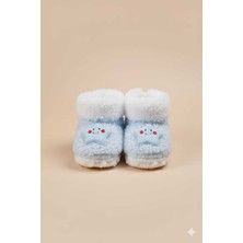 Erteks Bebek Panduf Mavi Yıldız