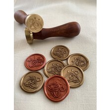 Talya Mum & Mühür Yüzükler Pirinç Mühür