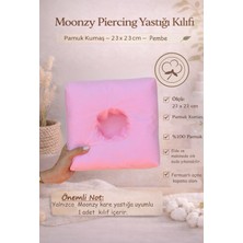 Moonzy Minimalist & Cozy   Pamuk  Kare Piercing Yastığı Kılıfı- %100 Pamuk Poplin ,6 Farklı Renk Seçeneği