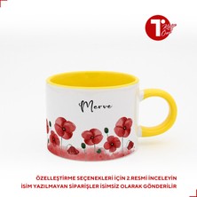Bir Tasarım Gelincikli Isimli Sweet Fincan