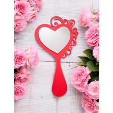 Calperia Dktt Tasarım Ahşap El Aynası