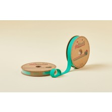 Calperia Biye Koton Katlı D46 Koyu Yeşil 2 cm 25 Metre %65 Koton %35 Polyester