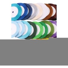 Calperia Saten Kurdele 6 mm Mint 10 Metre