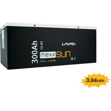 Mexxsun Lityum Akü 12,8V 300AH (Lifepo4) 3840WH