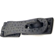 Calperia Antika Tarz Dekoratif Pirinç Sandık Askısı - 70X27 Mm, Oksit