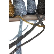 Calperia Silikonlu Yapıştırma Taş 1 cm Gold 10 Metre