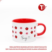 Bir Tasarım Çilekli Isimli Sweet Fincan