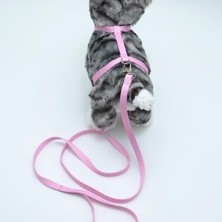 Calperia Kedi Düz Göğüs Tasması ve Gezdirme Seti PS9640