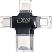Calperia ZR670 Card Reader 4 In 1 Otg