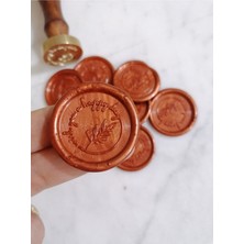 Talya Mum & Mühür Wish You A Happy Day Pirinç Mühür