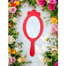 Calperia Dktt Tasarım Ahşap El Aynası