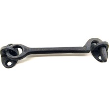 Calperia Antika Tarz Dekoratif Pirinç Maymuncuk Çengeli - 13CM, Oksit