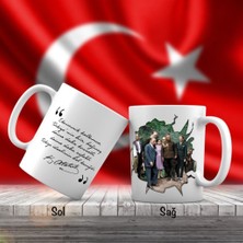 Asilmeydan Sivil Mustafa Kemal Atatürk ve Arkadaşları - Atatürk'ün Sözleri -Kupa Bardak