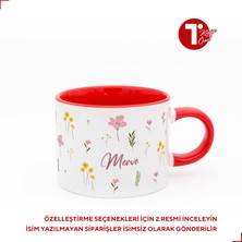 Bir Tasarım Kır Çiçekli Isimli Sweet Fincan