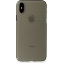 Rory Newface Iphone Xs Max Kılıf Pp Ultra Ince Kapak - Gri