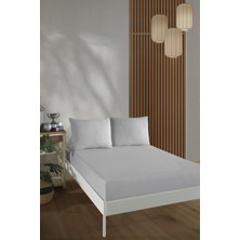 Rory %100 Pamuk Çarşaf Takimi-Gri