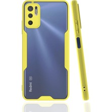 Rory Newface Xiaomi Redmi Note 11 Se Kılıf Platin Silikon - Sarı