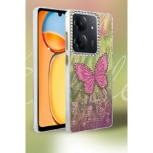 Rory Newface Xiaomi Redmi 13C Kılıf Blade Aynalı Desenli Kapak - Desen 9