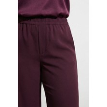 Myline Beli Lastikli Geniş Paça Pantolon