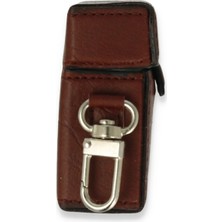 Rory Newface Airpods 2 (2.nesil) Deri Kılıf - Bordo