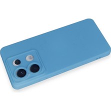 Rory Newface Xiaomi Redmi Note 13 Pro 5g Kılıf Nano Içi Kadife Silikon - Mavi
