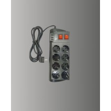 Rory Akım Korumalı 8’li Priz 3 Usb’li Uzatma Kablosu Isıya Dayanıklı 2 Metre