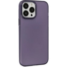 Rory Newface Iphone 14 Pro Max Kılıf Modos Metal Kapak - Mor
