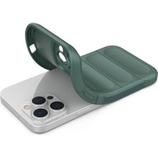 Rory Newface Iphone 16 Pro Kılıf Optimum Silikon - Koyu Yeşil