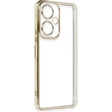 Rory Newface Vivo Y27 Kılıf Razer Lensli Silikon - Gold