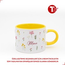 Bir Tasarım Kır Çiçekli Isimli Sweet Fincan