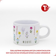 Bir Tasarım Karışık Çiçekli Isimli Sweet Fincan
