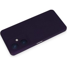 Rory Newface Vivo Y27 Kılıf Nano Içi Kadife Silikon - Mor