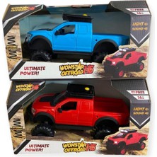 Calperia 4016 - Zuzu Sesli Işıklı Kamyonet 2 Ast (Lisinya)