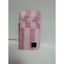 Calperia Kadın Fermuarlı Kartlık Pudra