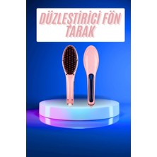 Rory Saç Düzleştirici Tarak Dijital Göstergeli Seramik Kaplama Sıkı Dişli