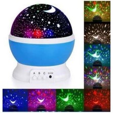 Rory Yıldız Görünümlü Gece Lambası Renkli Masa Lambası Gökyüzü Projeksiyon